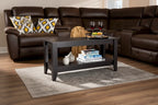 Copper Grove Leerdam Modern Rectangular Wenge-finished Wood Coffee Table