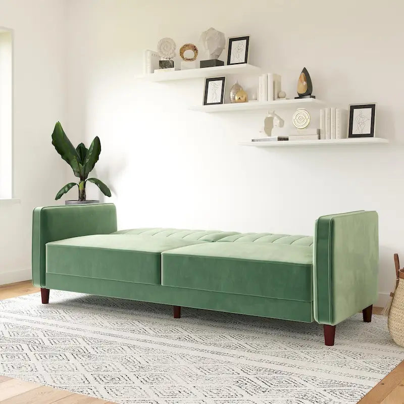 Futon de transition capitonné