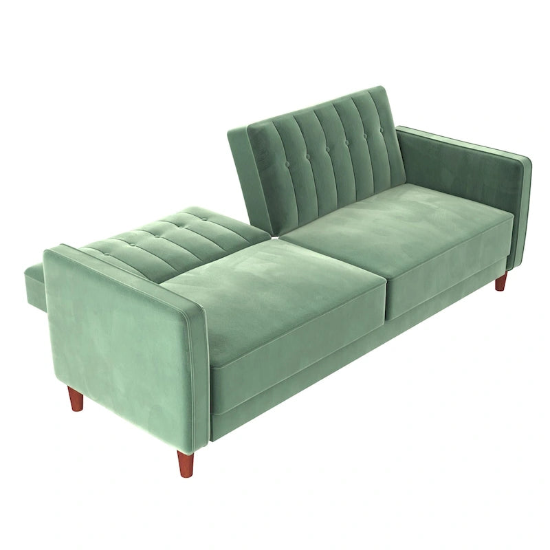Futon de transition capitonné