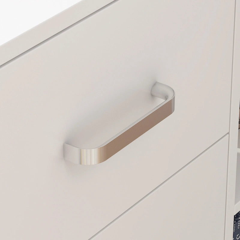 Bureau d'angle réversible blanc
