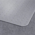Nouveaux Tapis de Protection de Chaise de Bureau Transparents Cloutés en PVC Tendance