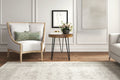 Greenage Teak End Table Solid Live Edge Side Table