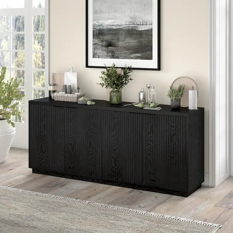 Table de buffet rectangulaire de 68 po de large - 68 po de large