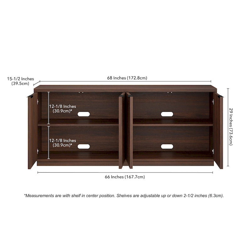 Table de buffet rectangulaire de 68 po de large - 68 po de large