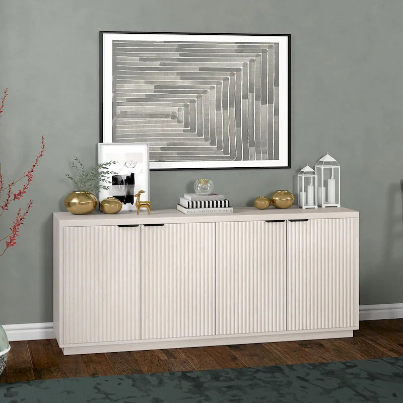 Table de buffet rectangulaire de 68 po de large - 68 po de large